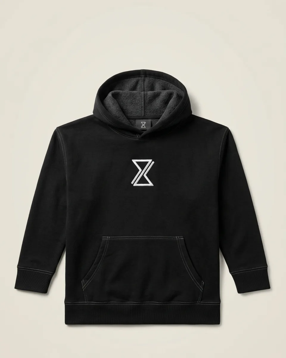 The Loop Hoodie in Black